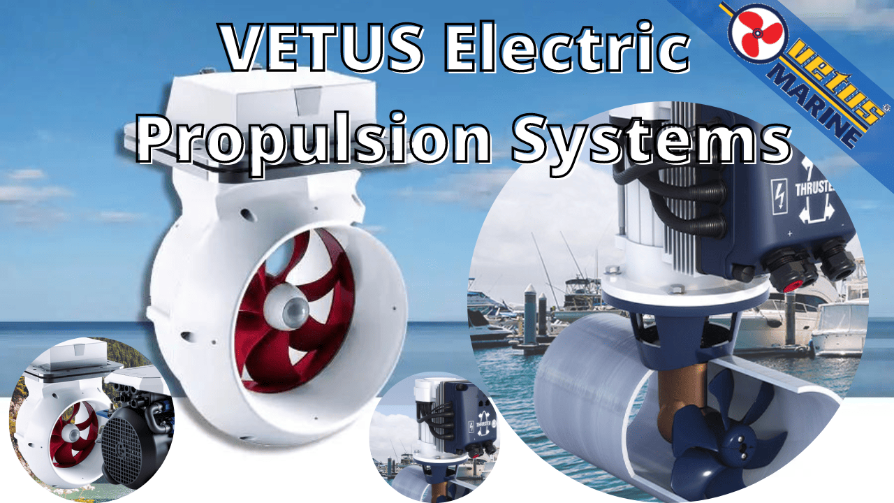 ⚓💥VETUS electric propulsion systems 🚤 Boat service center yacht