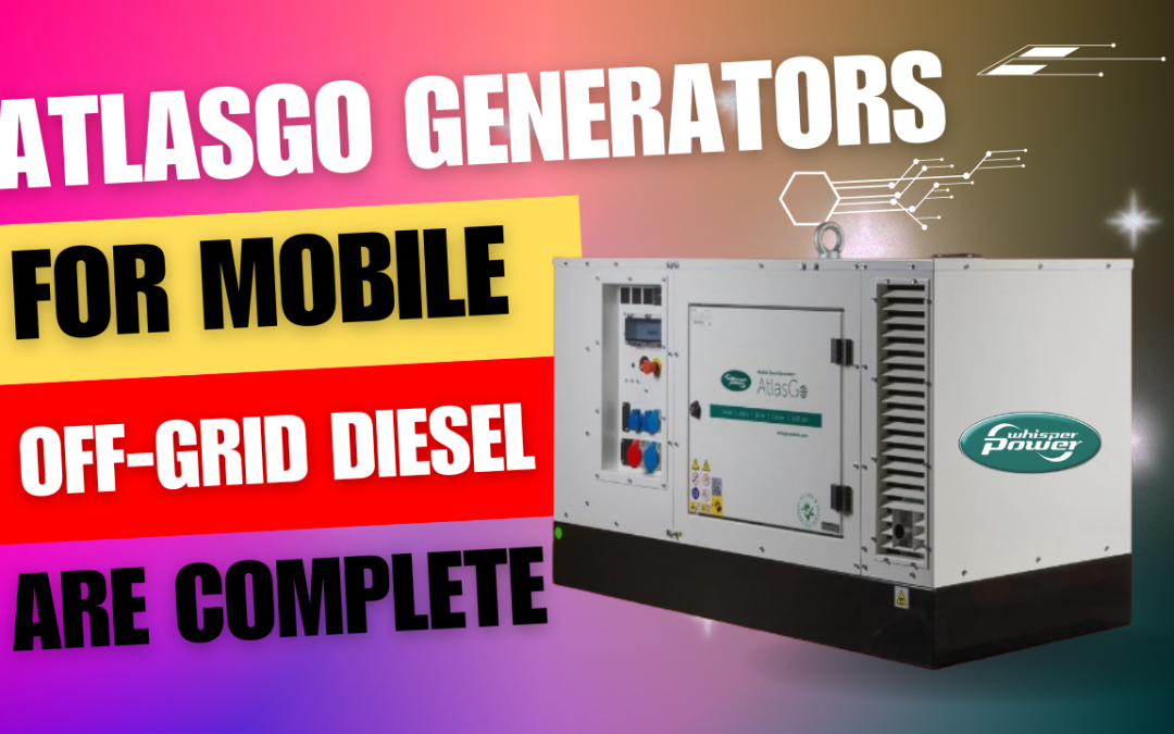 💥Power Up Your Off-Grid Adventures with Whisperpower AtlasGo Generators! ⚓